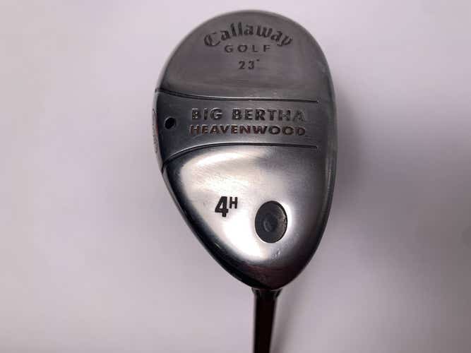 Callaway Big Bertha Heavenwood 4 Hybrid 23* RCH 75w Regular Graphite Mens RH