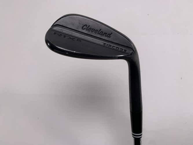 Cleveland RTX 6 ZipCore Black Satin Gap Wedge GW 52* 10 DG Mens RH