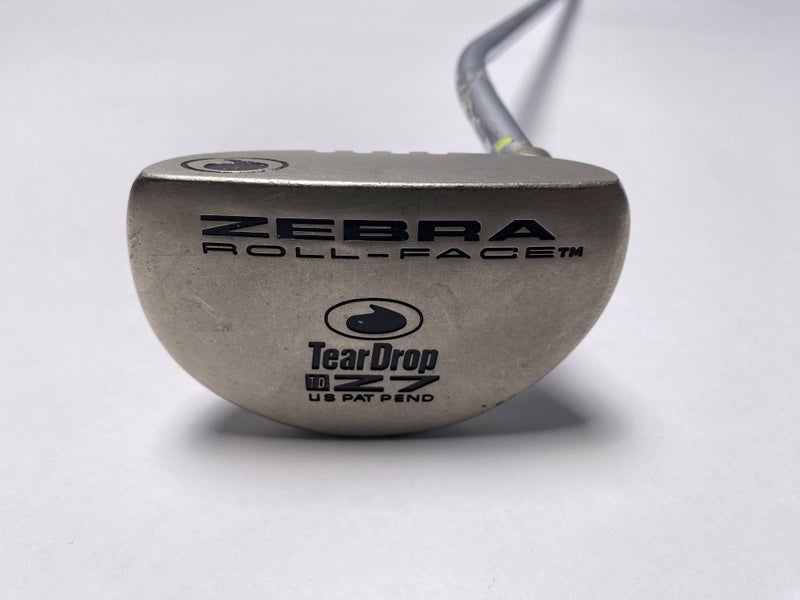 Tear Drop Roll Face Zebra Putter 35" Mens RH