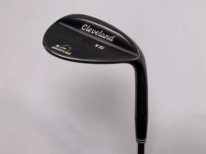 Cleveland CG15 Black Pearl Lob Wedge LW 58* 12 Traction Wedge Steel Mens RH