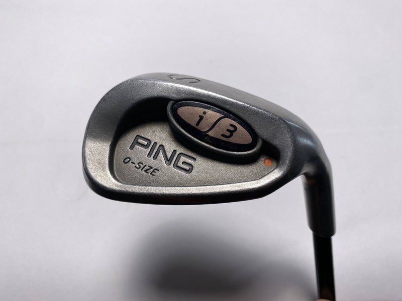 Ping i3 Oversize Sand Wedge SW Orange Dot 2* Flat 350 Series Ladies Graphite RH
