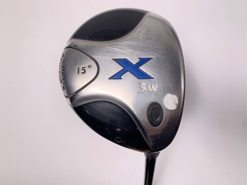 Callaway X 3 Fairway Wood 15* Fujikura 60g Regular Graphite Mens RH