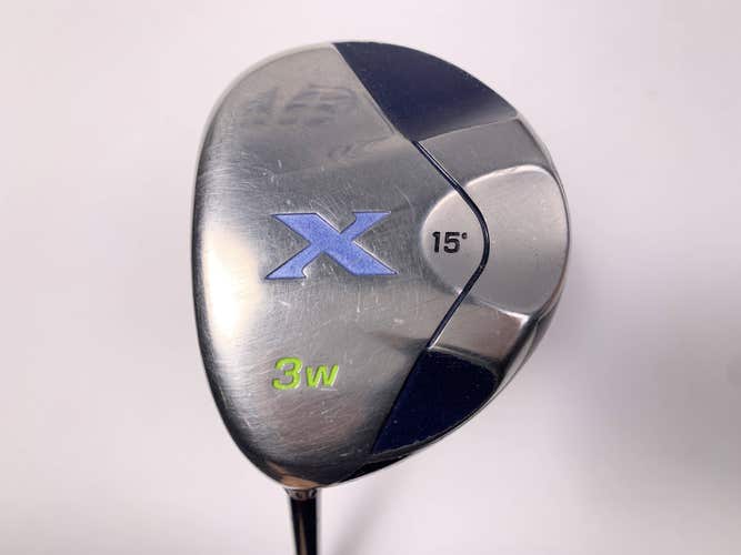 Callaway X 2008 3 Fairway Wood 15* Aldila 55g Ladies Graphite Womens LH
