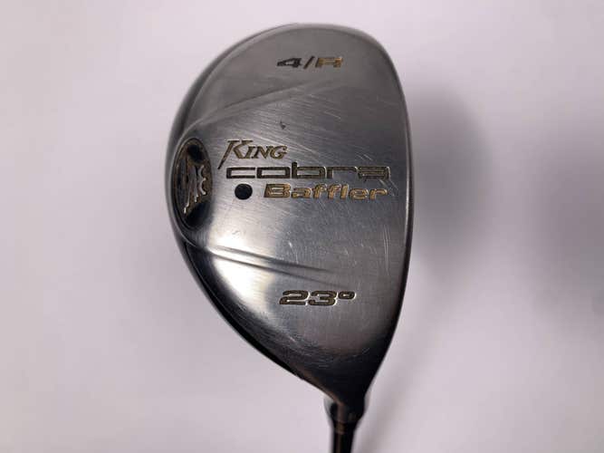Cobra Baffler 2005 4 Hybrid 23* Aldila NV HL 65g Stiff Graphite Mens RH