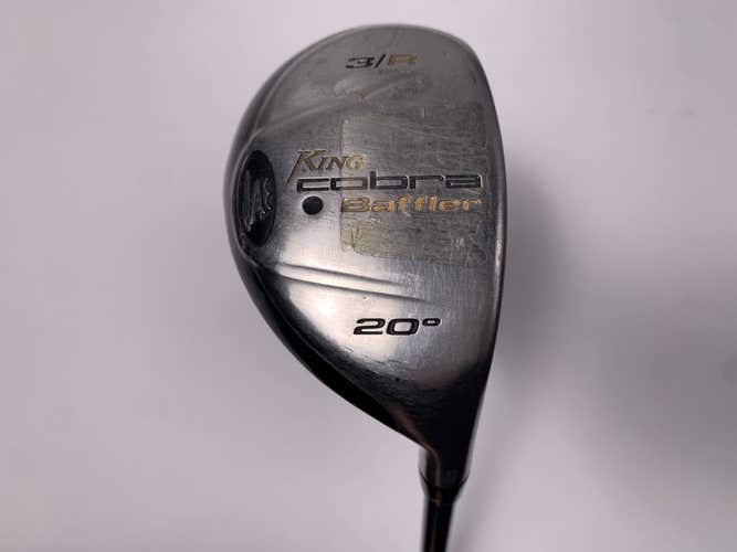 Cobra Baffler 2005 3 Hybrid 20* Aldila NV HL 65g Stiff Graphite Mens RH