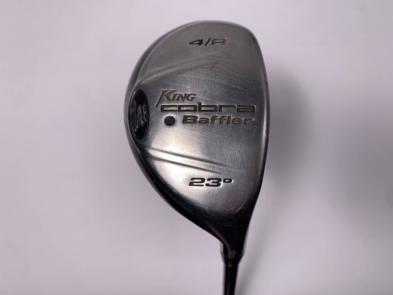 Cobra Baffler 2005 4 Hybrid 23* Aldila NV HL 65g Stiff Graphite Mens RH