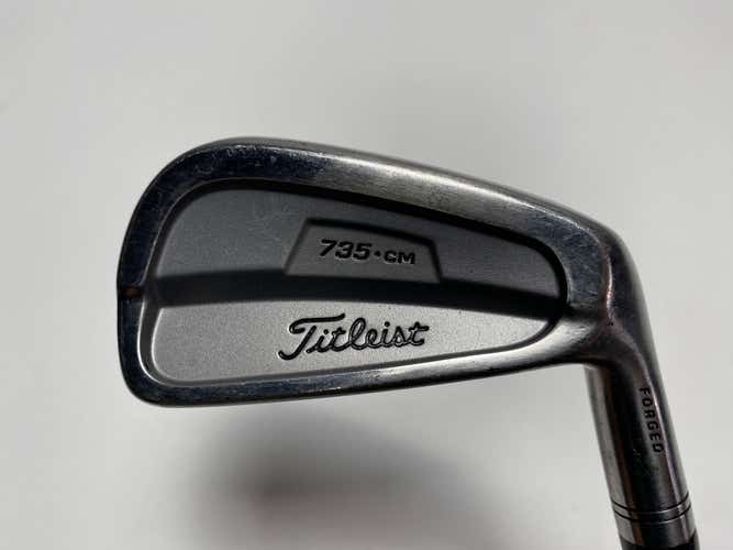 Titleist 735 CM Chrome Single 6 Iron True Temper Dynamic Gold R300 Regular RH