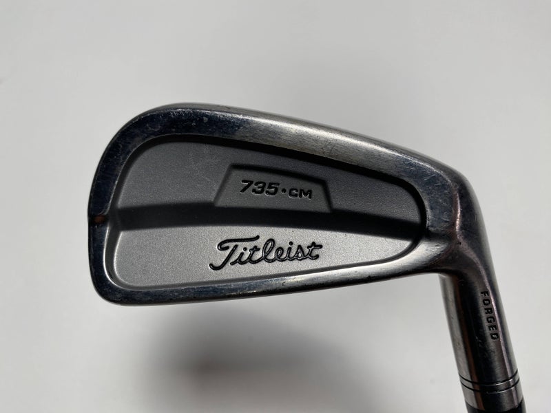 Titleist 735 CM Chrome Single 6 Iron True Temper Dynamic Gold R300 Regular RH