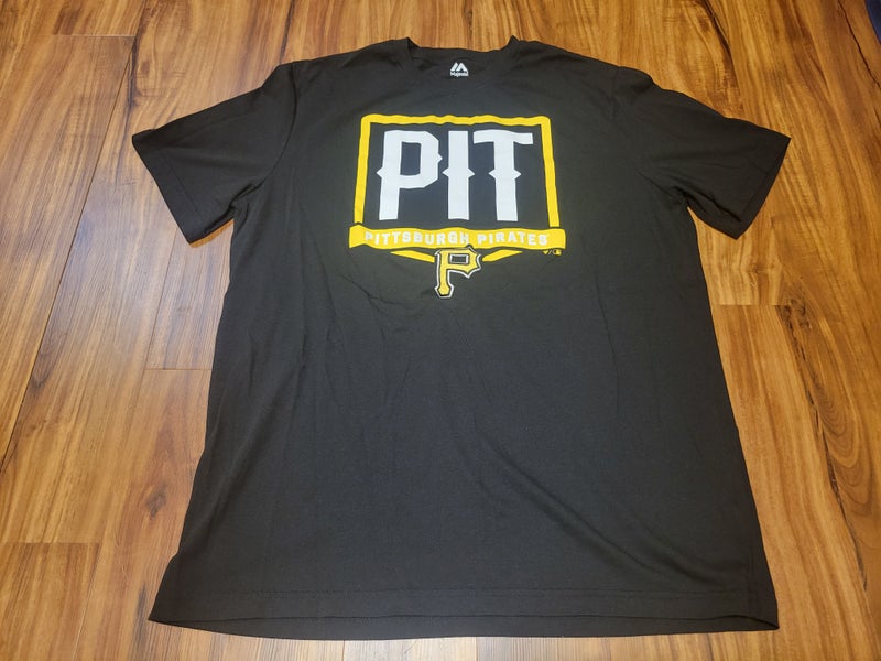 Majestic Pittsburgh Pirates MLB Short Sleeve Shirt, Tag Size 2XL