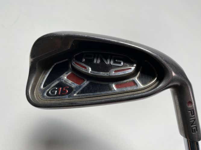 Ping G15 Single 7 Iron Maroon Dot 5* Up AWT Stiff Steel Mens RH