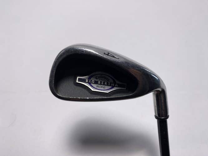 Callaway Big Bertha 2002 Single 4 Iron RCH 65i Ladies Graphite Womens RH