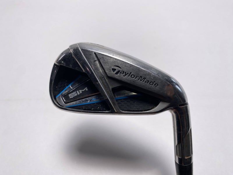 TaylorMade SIM MAX Single 6 Iron KBS Max Regular Steel Mens RH