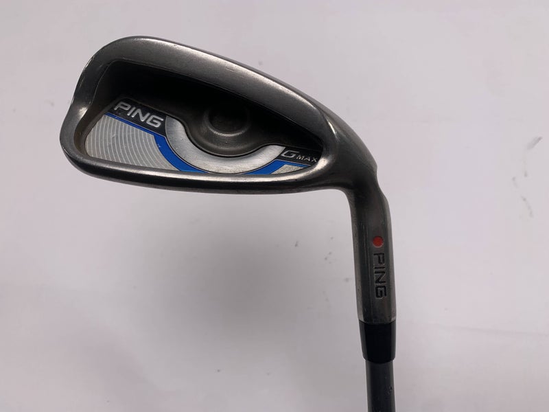 Ping Gmax Single 9 Iron Red Dot 1* Flat CFS Regular Graphite Mens RH Midsize