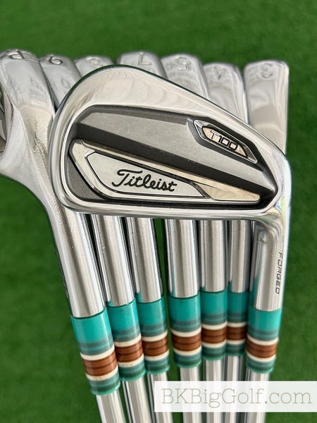 Titleist T100 Forged Iron Set 3-P / True Temper AMT White Stiff +1/2