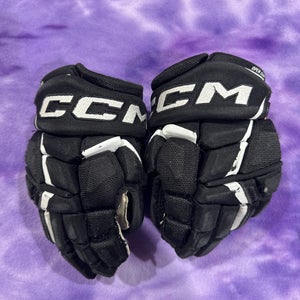 Black Junior CCM JetSpeed FT6 Gloves 11" (Used)