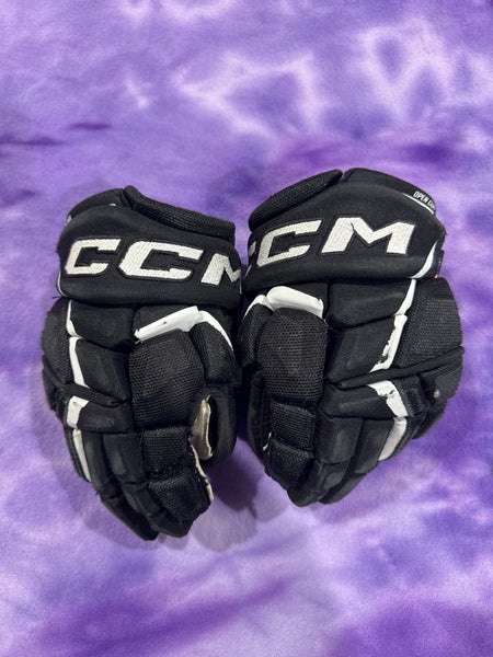 Black Junior CCM JetSpeed FT6 Gloves 11" (Used)