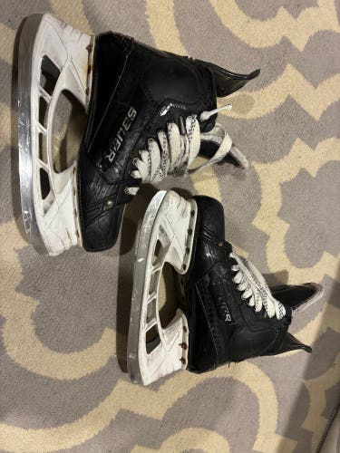 2022 Bauer Supreme Mach Hockey Skates Regular Width Pro Stock 7 (Used)