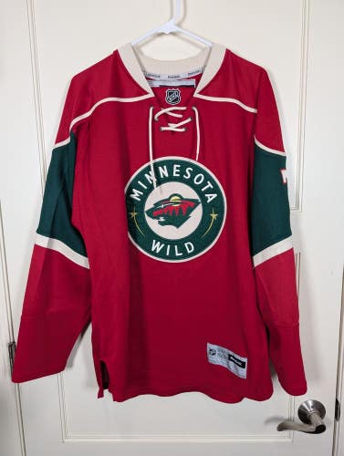 Minnesota Wild Matt Cullen #7 Reebok Hockey NHL Jersey Adult Size: L