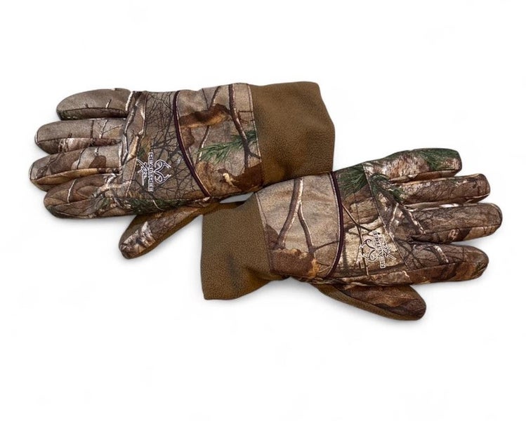 Realtree Camo Hunting Gloves – Insulated, Grip Palm, Cold Weather