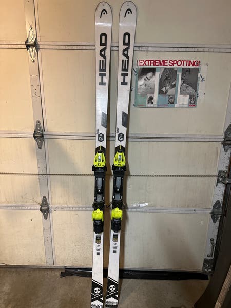 スキー HEAD GS 188cm HEAD GS Racing 188 cm Skis With Bindings | SidelineSwap | Buy and