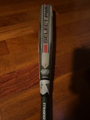 2026 Louisville Slugger Select PWR Hybrid BBCOR Certified Bat (-3) 29.5 oz 32.5" (New)