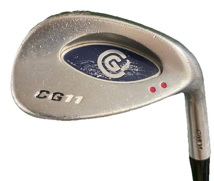 Cleveland CG11 CMM Gap Wedge 52*8 Two Red Dots RH Stiff Steel 35" New Jumbo Grip