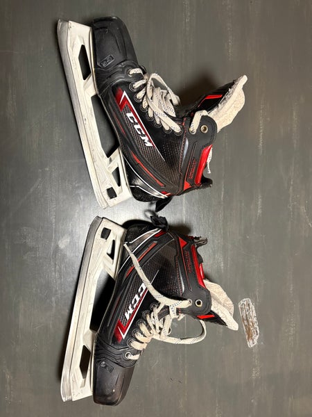 2019 CCM JetSpeed FT2 Hockey Goalie Skates Regular Width 7.5 (Used)