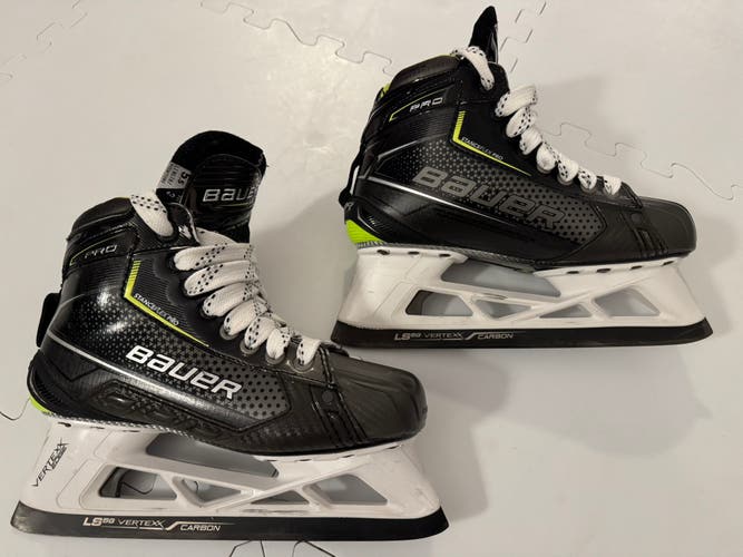 Bauer Pro Goalie Skates Size 5.5 Fit 3 (Used)