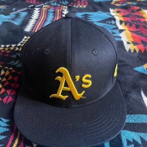 Oakland Athletics A’s Black Lives Matter Snapback Hat MLB 7/9/22 SGA