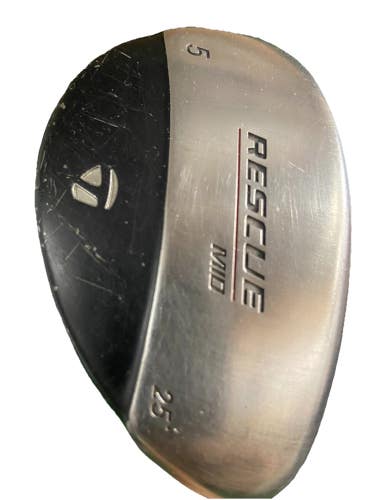 TaylorMade Rescue Mid 5 Hybrid 25* Ultralite Graphite 65g Regular Men's RH 39.25