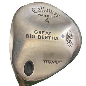 Callaway Great Big Bertha War Bird Ti 4 Wood 17 LH Stiff Graphite 43.75 New Grip