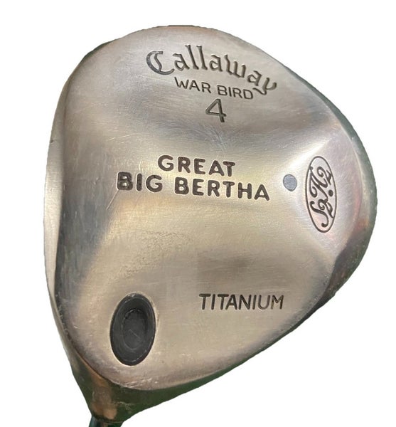 Callaway Great Big Bertha War Bird Ti 4 Wood 17 LH Stiff Graphite 43.75 New Grip