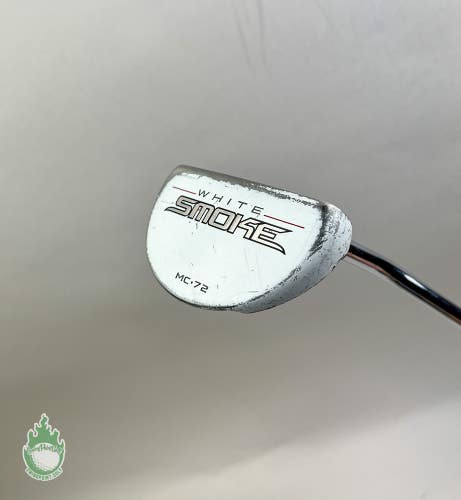 Right Handed TaylorMade White Smoke MC-72 35" Putter Steel Golf Club