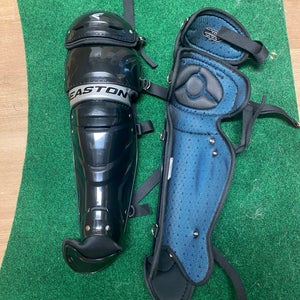 Intermediate Easton Catcher's Leg Guards (New)