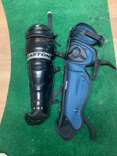 Intermediate Easton Catcher's Leg Guards (New)