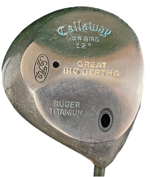 Callaway Great Big Bertha War Bird Ruger Ti Driver 12 S2H2 RH Gems Ladies 43.5