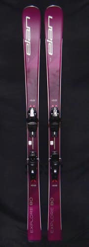 NEW ELAN EXPLORE 80 SKIS SIZE 168 CM WITH ELAN BINDINGS