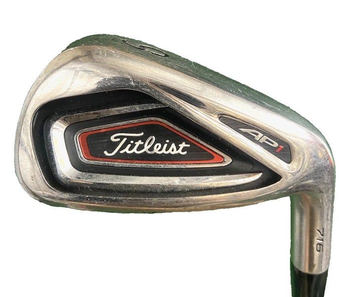 Titleist AP1 716 9 Iron RH XP 90 S300 Stiff Steel 36" Nice Golf Pride 360 Grip