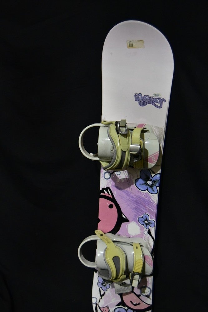 MORROW MINI WILDFLOWER SNOWBOARD SIZE 118 CM WITH NEW MORROW SMALL