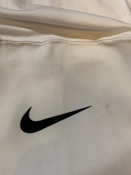 Nike IIHF Team USA Pro Stock Practice Socks White Size Large Short *Rare - Read Full Description*