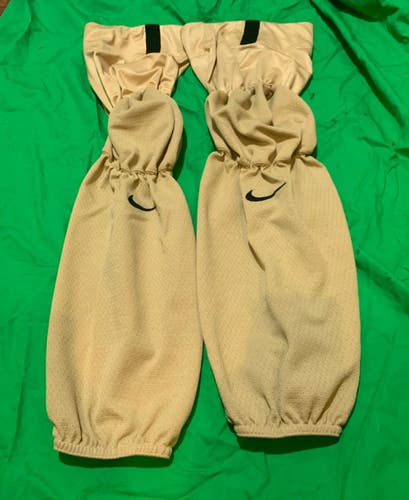 Gold Pro Stock Nike Swift Socks Size Regular Made in Canada *Read Full Description*