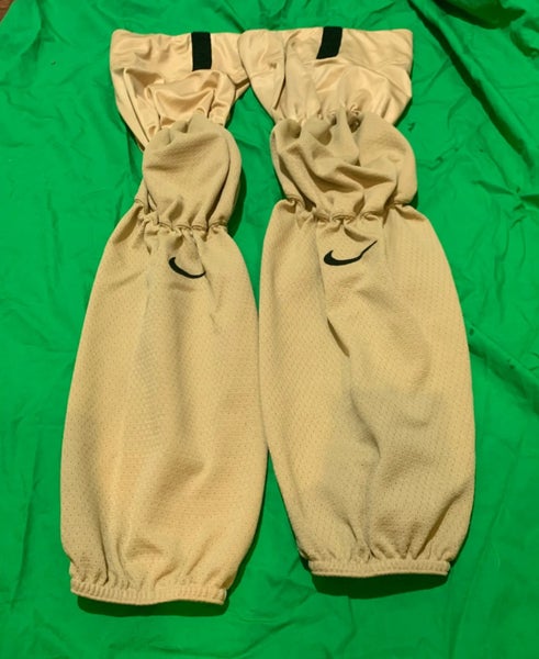 Gold Pro Stock Nike Swift Socks Size Regular Made in Canada *Read Full Description*