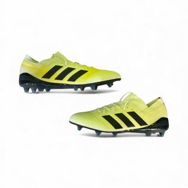 Used Adidas NEMESIS Soccer Cleats Cream White Senior 9.5 11873-S000226543