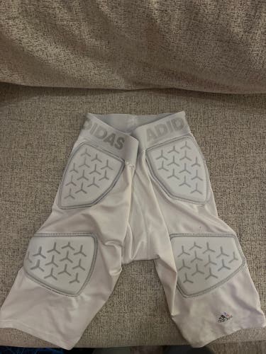 XL Youth Adidas White Football Girdle