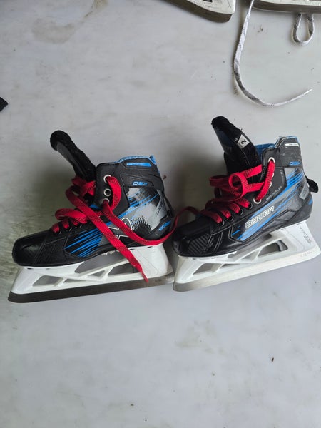 Bauer GSX Hockey Goalie Skates Regular Width Size 2 (Used)