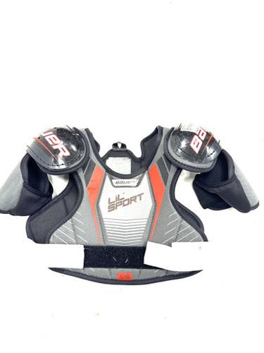Used Bauer LIL SPORT Youth Shoulder Pads LG 11860-S000301302