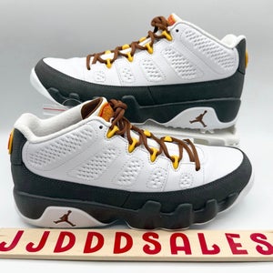 Nike Air Jordan 9 G NRG U24 U.S. Open Masters PGA White Gold FN6931-100 Men Sz 9.5 New