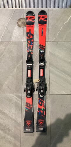 Hero Athlete Multi Event 134cm Racing Skis + Look NX7 Bindings