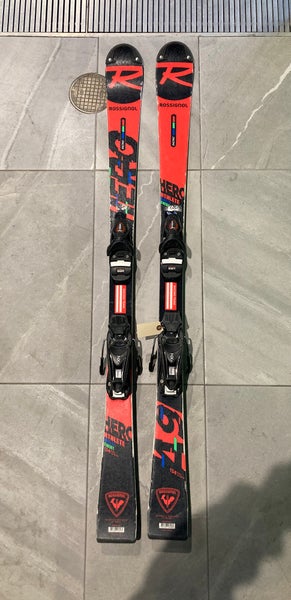 Hero Athlete Multi Event 134cm Racing Skis + Look NX7 Bindings