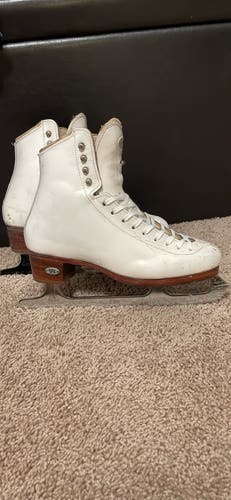 Riedell Bronze Star Figure Skates A Adult 6 (Used) with Elite blade